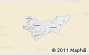 Classic Style 3D Map of Jilotlan de los Dolores, single color outside