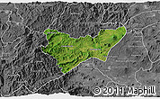 Satellite 3D Map of Jilotlan de los Dolores, desaturated