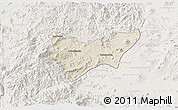 Shaded Relief 3D Map of Jilotlan de los Dolores, lighten