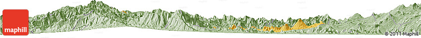 Savanna Style Horizon Map of Jilotlan De Los Dolores
