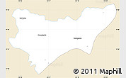 Classic Style Simple Map of Jilotlan de los Dolores, single color outside