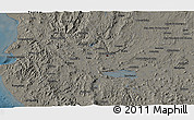 Shaded Relief 3D Map of Lago, darken