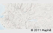 Shaded Relief 3D Map of Lago, lighten