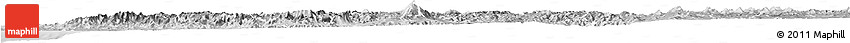 Physical Horizon Map of Lago, lighten, desaturated