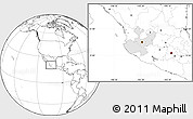 Blank Location Map of Lago, highlighted parent region