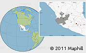 Savanna Style Location Map of Lago, highlighted country, highlighted parent region