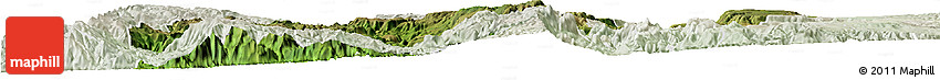Satellite Horizon Map of Mezquitic, lighten
