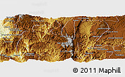 Physical Panoramic Map of Mezquitic