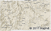 Shaded Relief 3D Map of Mixtlan