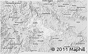 Silver Style 3D Map of Mixtlan