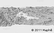 Gray Panoramic Map of Mixtlan
