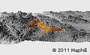 Physical Panoramic Map of Mixtlan, desaturated