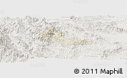 Shaded Relief Panoramic Map of Mixtlan, lighten