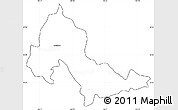 Blank Simple Map of Mixtlan, cropped outside