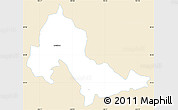 Classic Style Simple Map of Mixtlan, single color outside