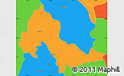 Political Simple Map of Mixtlan