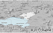 Gray 3D Map of Ocotlan