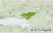 Satellite 3D Map of Ocotlan, lighten