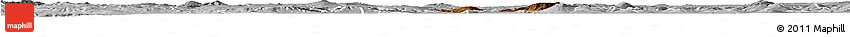 Physical Horizon Map of Ocotlan, lighten, desaturated