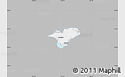 Gray Map of Ocotlan, single color outside