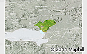 Satellite Map of Ocotlan, lighten, semi-desaturated