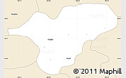 Classic Style Simple Map of Ocotlan