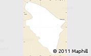Classic Style Simple Map of Ojuelos de Jalisco