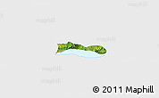 Satellite 3D Map of Poncitlan, single color outside