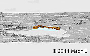 Physical Panoramic Map of Poncitlan, lighten, desaturated