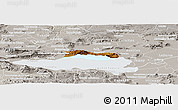 Physical Panoramic Map of Poncitlan, lighten, semi-desaturated