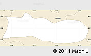 Classic Style Simple Map of Poncitlan