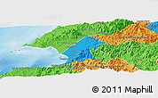 Political Panoramic Map of Puerto Vallarta