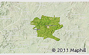 Satellite 3D Map of San Juan de los Lagos, lighten