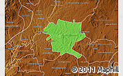 Political Map of San Juan de los Lagos, physical outside