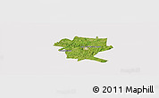 Satellite Panoramic Map of San Juan de los Lagos, cropped outside