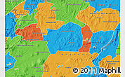 Political Map of San Miguel el Alto