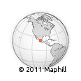 Outline Map of San Miguel El Alto