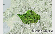 Satellite Map of San Sebastian del Oeste, lighten