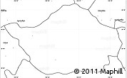 Blank Simple Map of San Sebastian del Oeste