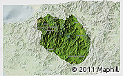 Satellite 3D Map of Talpa de Allende, lighten