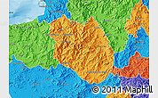Political Map of Talpa de Allende