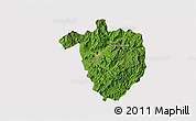 Satellite 3D Map of Tamazula de Gordiano, cropped outside