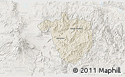 Shaded Relief 3D Map of Tamazula de Gordiano, lighten