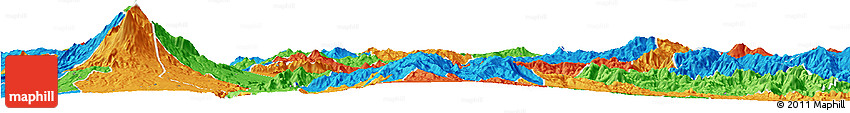 Political Horizon Map of Tamazula De Gordiano