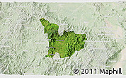 Satellite 3D Map of Tecolotlan, lighten