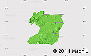 Political Map of Tepatitlan de Morelos, cropped outside