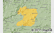 Savanna Style Map of Tepatitlan de Morelos