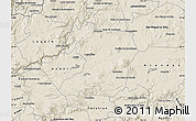 Shaded Relief Map of Tepatitlan de Morelos