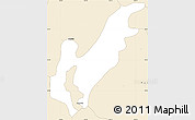 Classic Style Simple Map of Teuchitlan