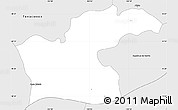 Silver Style Simple Map of Toliman